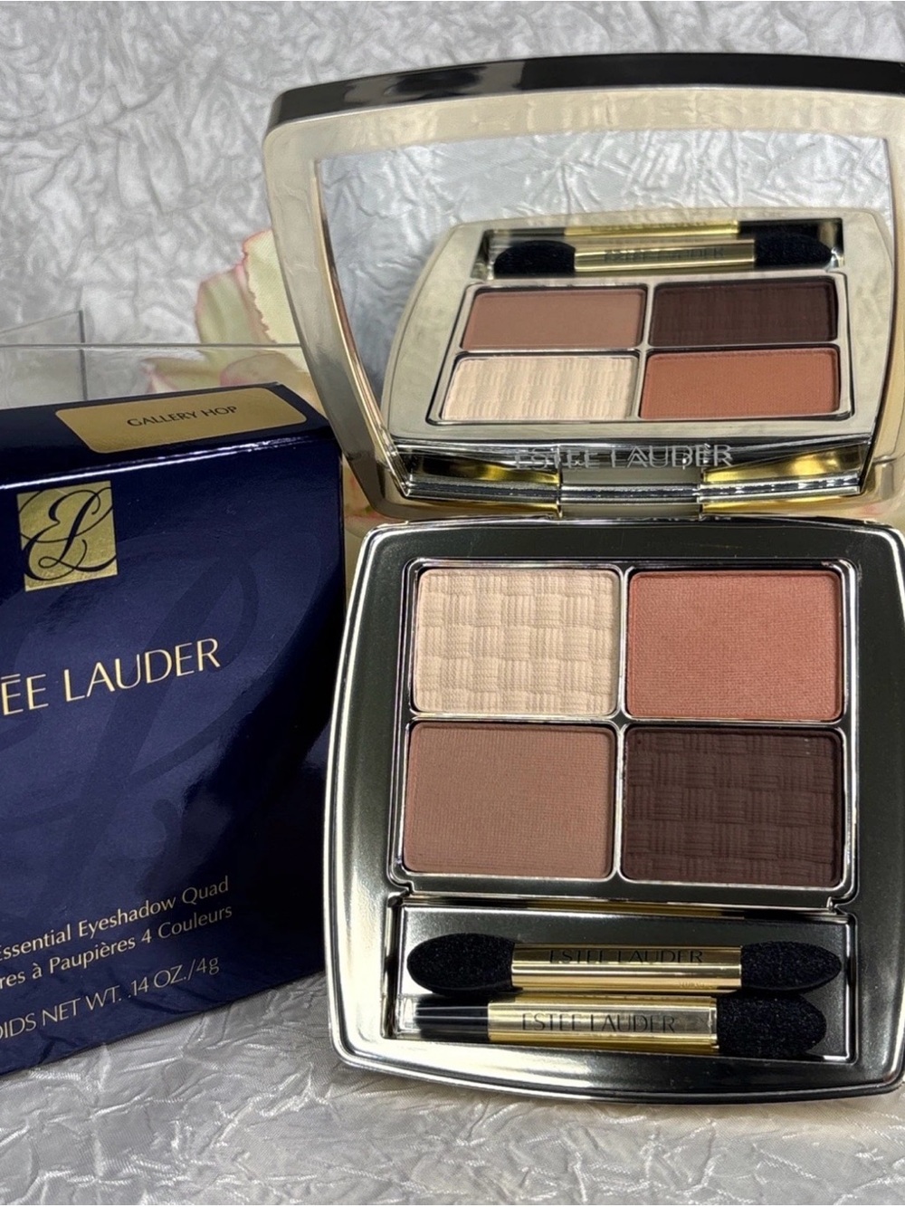 Estee Lauder The Essential Eyeshadow Quad GALLERY HOP - FS New in Box